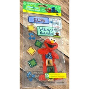 JOLEE'S BOUTIQUE SESAME STREET SSJB03 THAT TICKLES ELMO DIMENSIONAL STICKERS